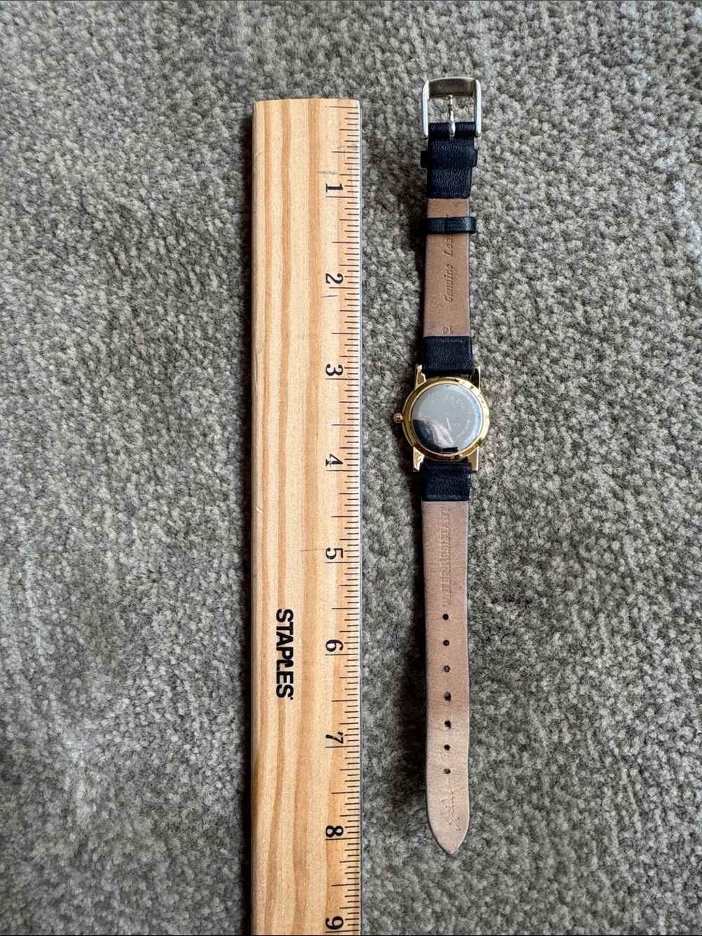 ⏰ Movado Modern Museum Classic Ladies Watch with Black Leather Band - Picture 6 of 11